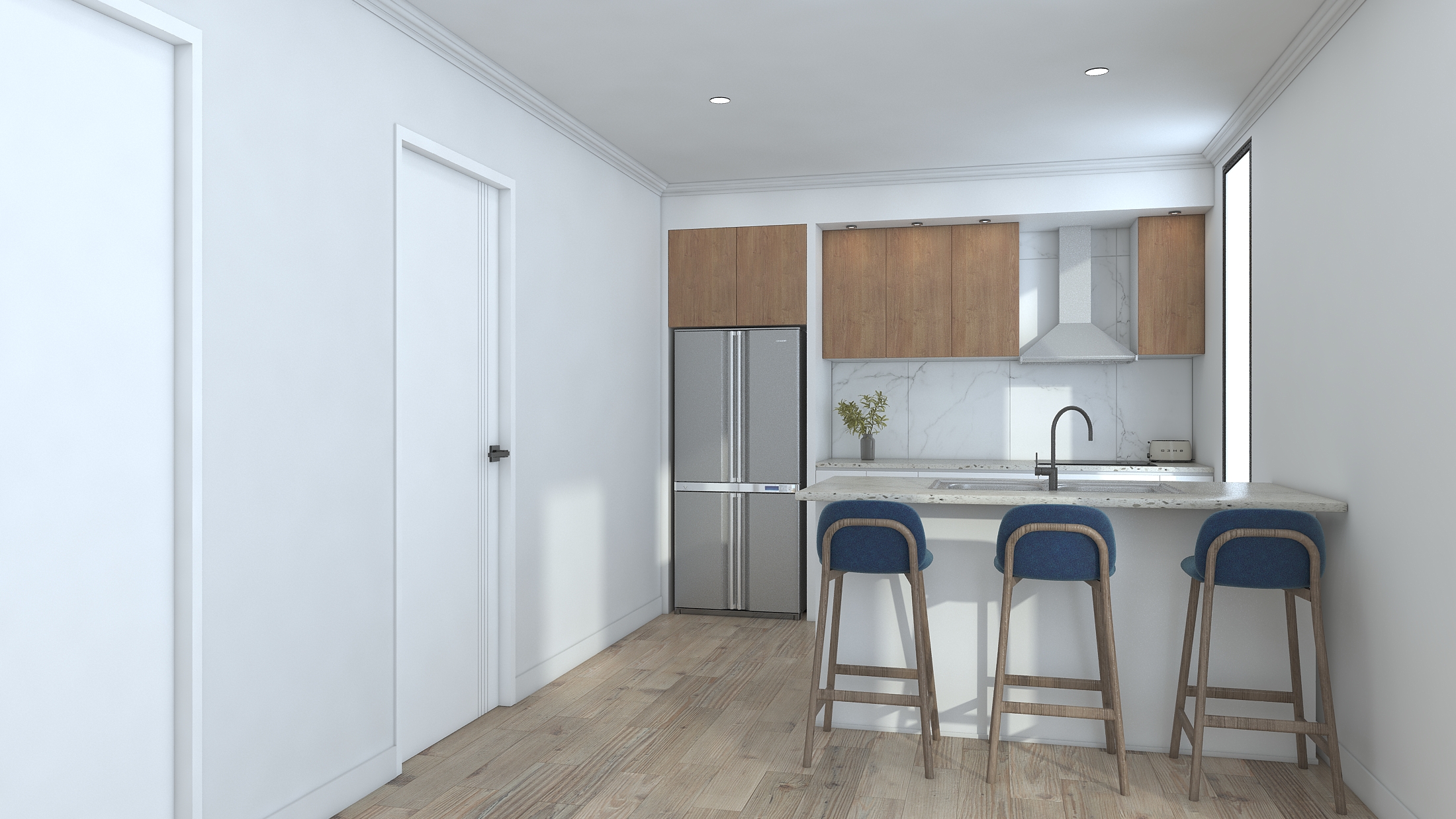 Modern house exterior